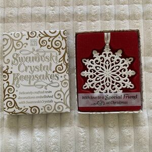 Swarovski Crystal Keepsake Ornament